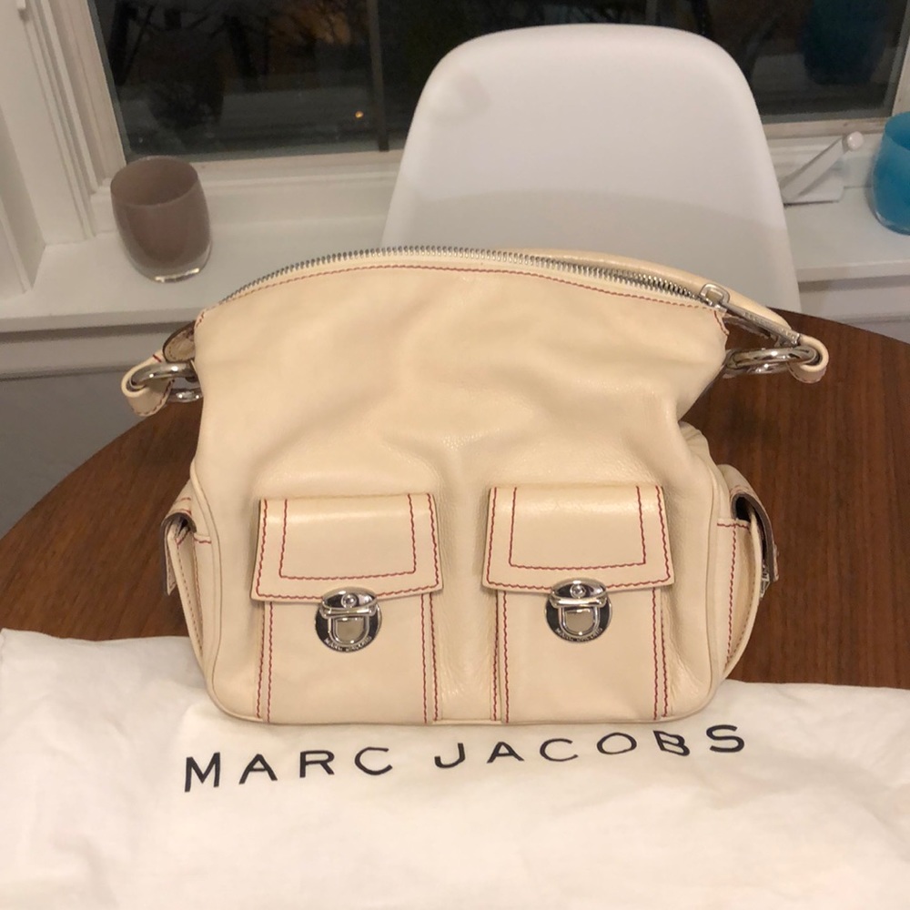 Marc Jacobs Off-White Leather Bag